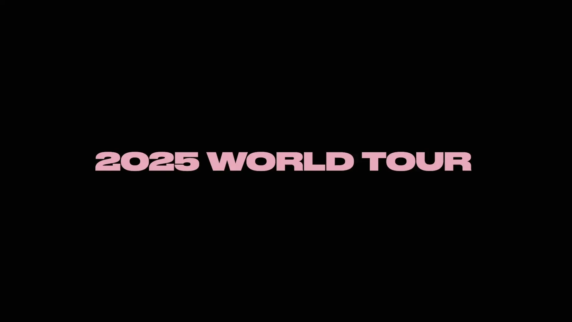 BLACKPINK、2025年ワールドツアーのティザー映像を公開！日本公演はいつ頃なのか過去のツアー日程から予想のサムネイル